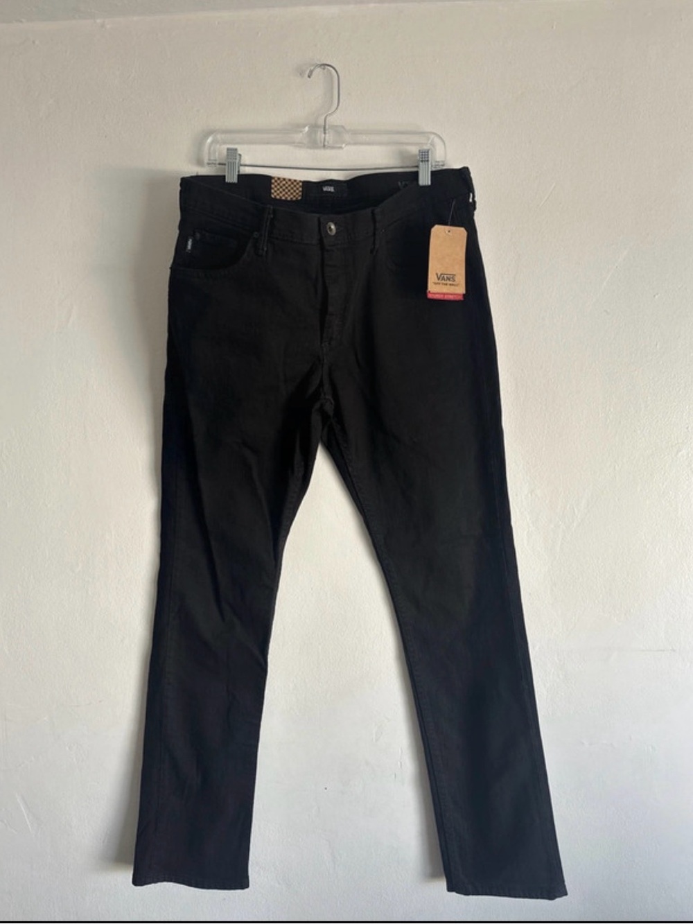 Vans Black Slim Straight Men's Pants